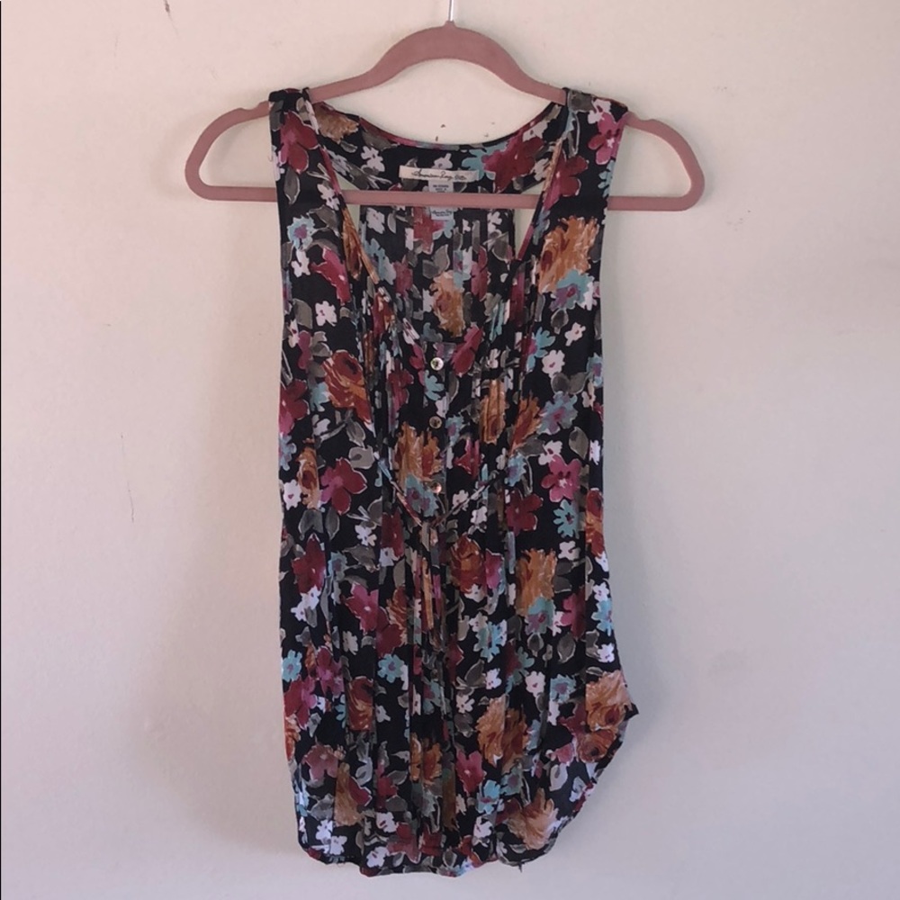 Floral Flowy Tank